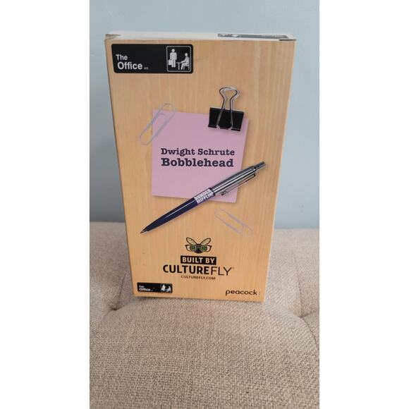 CULTUREFLY OFFICIAL NBC Universal Dwight Schrute The Office Bobblehead Figure - Picture 4 of 7